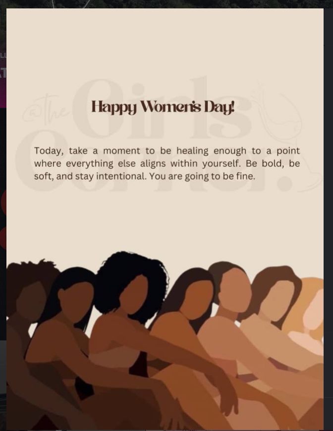 Women centered reflective post